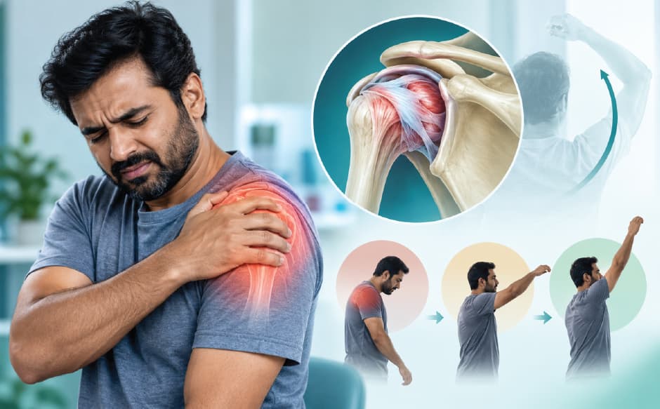 Frozen Shoulder Symptoms and Treatment at Different Stages of the Condition